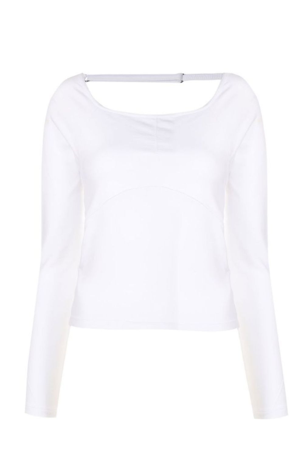 Camel Blouse I White