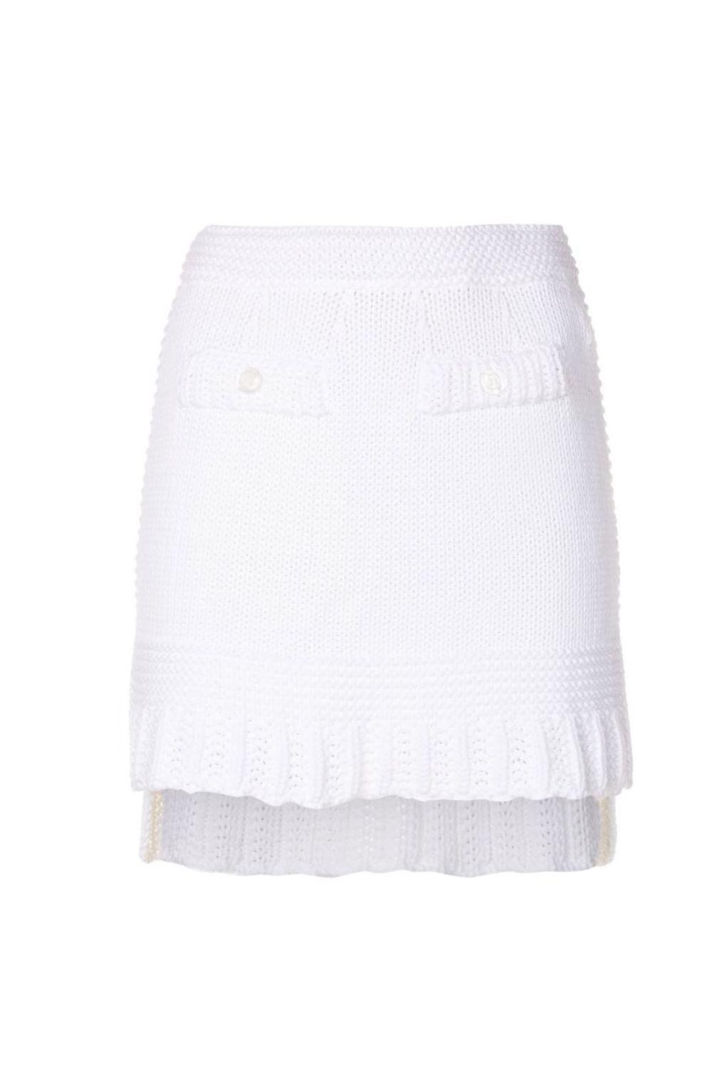 Cotton Skirt I White