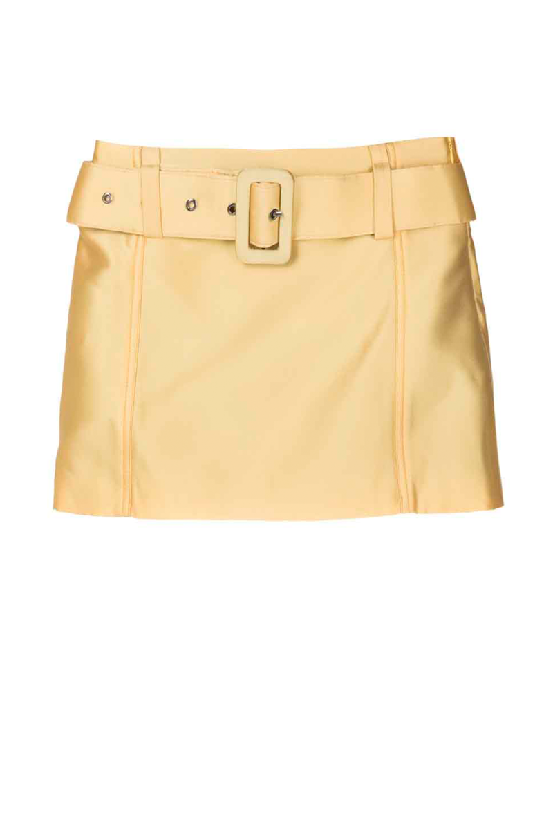 Mini Skirt Tailored Del I  Sunshine