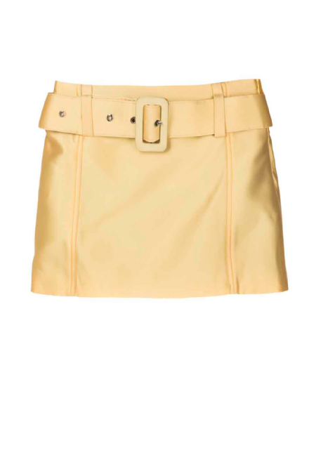 Mini Skirt Tailored Del I  Sunshine