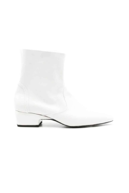 Danka Leather Boot I White