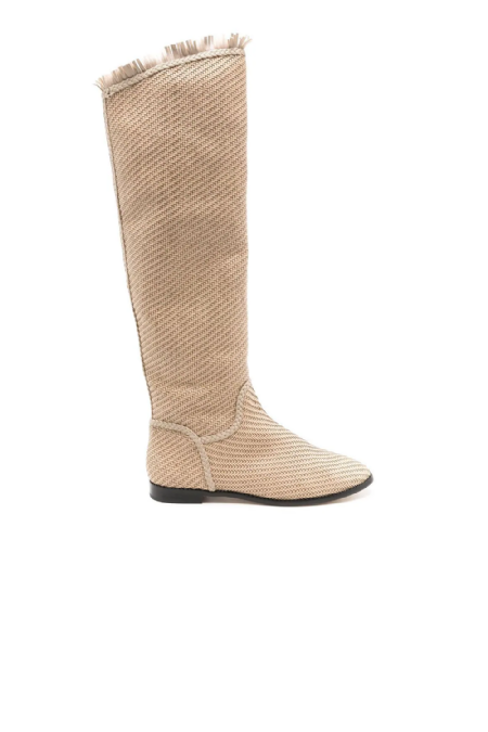 Didac I Leather Boot Etoupe