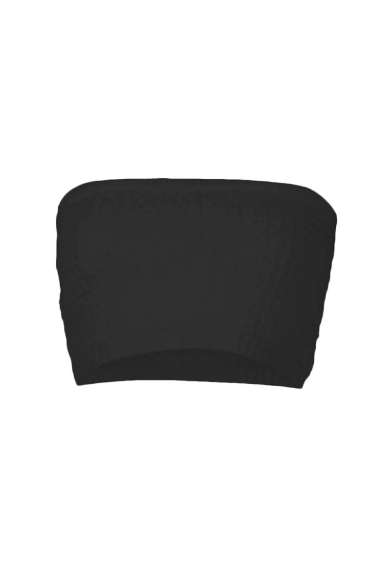 Cropped Knitted Dax I Black