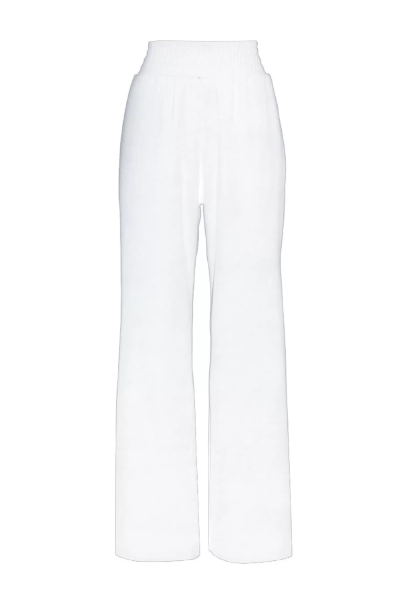 Dondon I Ab Plush Pants White