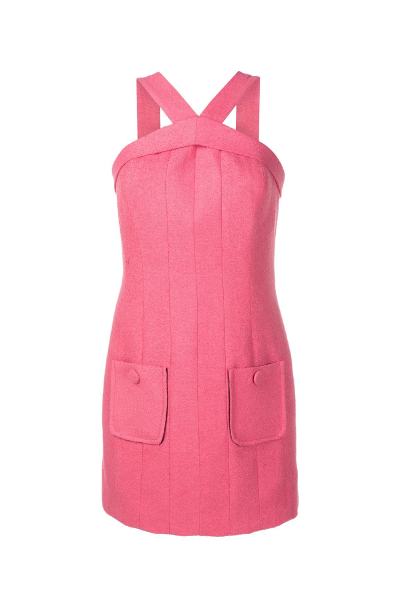 Danika Tweed Dress I Rose Blossom