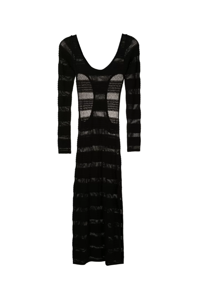 Denzel Knit Dress I Black