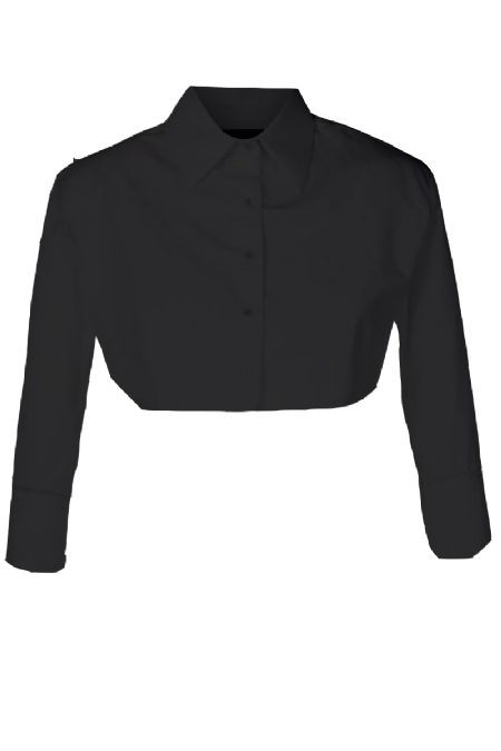 Dandra I Couture Ab Tricoline Shirt Black