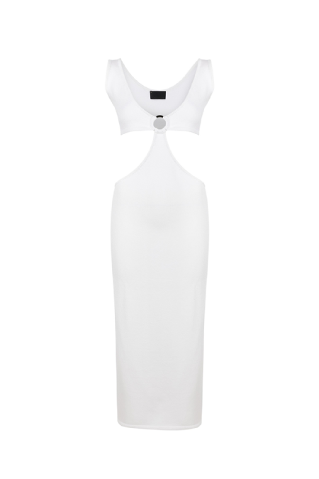 Eclapton Knit Dress White