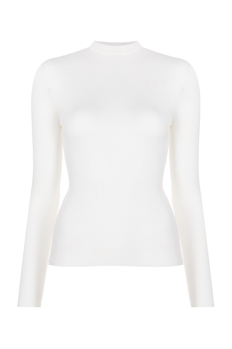 Etna Knit Blouse Off White