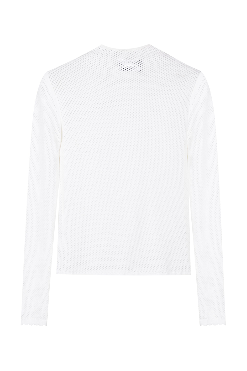 Edibi Knit Blouse White