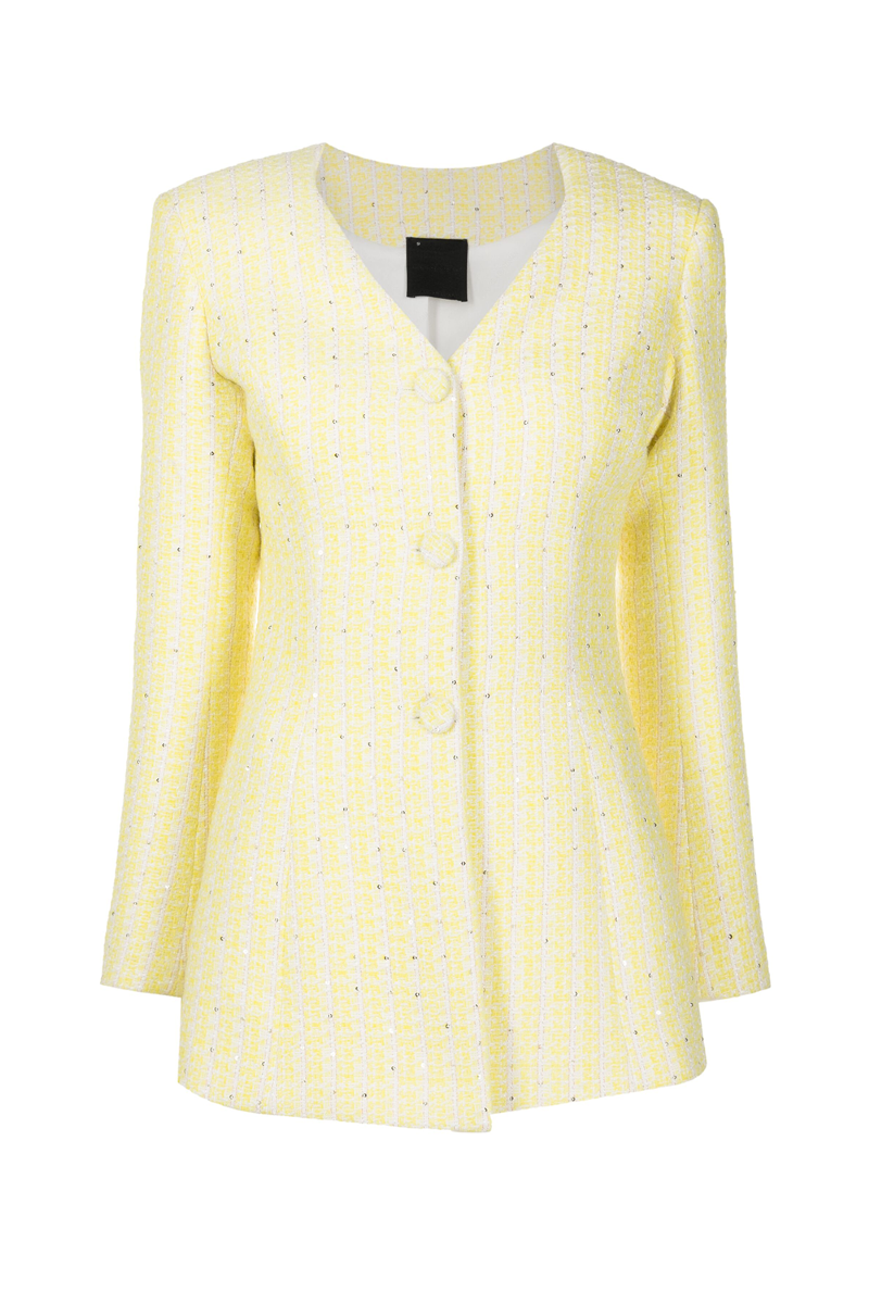 Edicea Tweed Blazer Lime