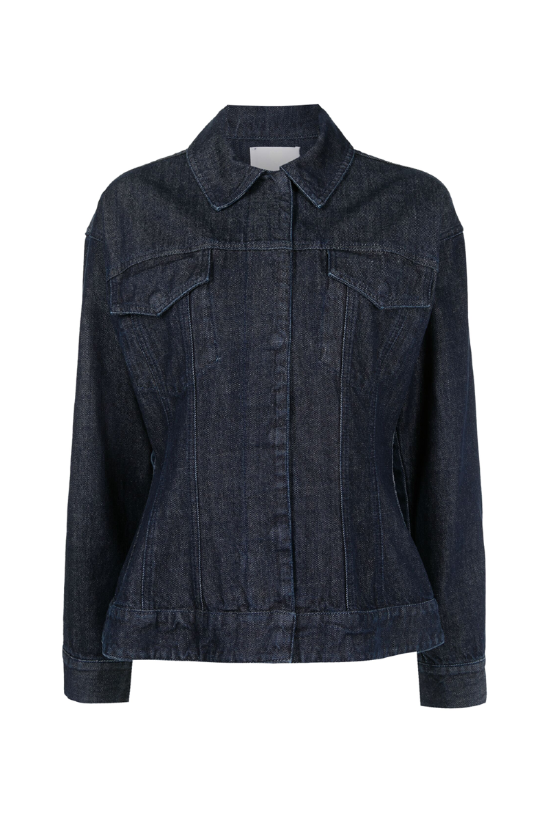 Enya Denim Jacket Blue Nuit