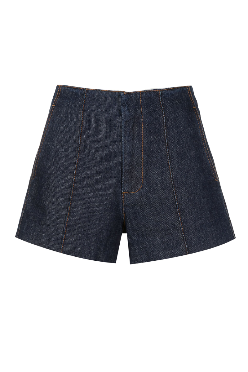 Evi Jeans Shorts Blue Nuit