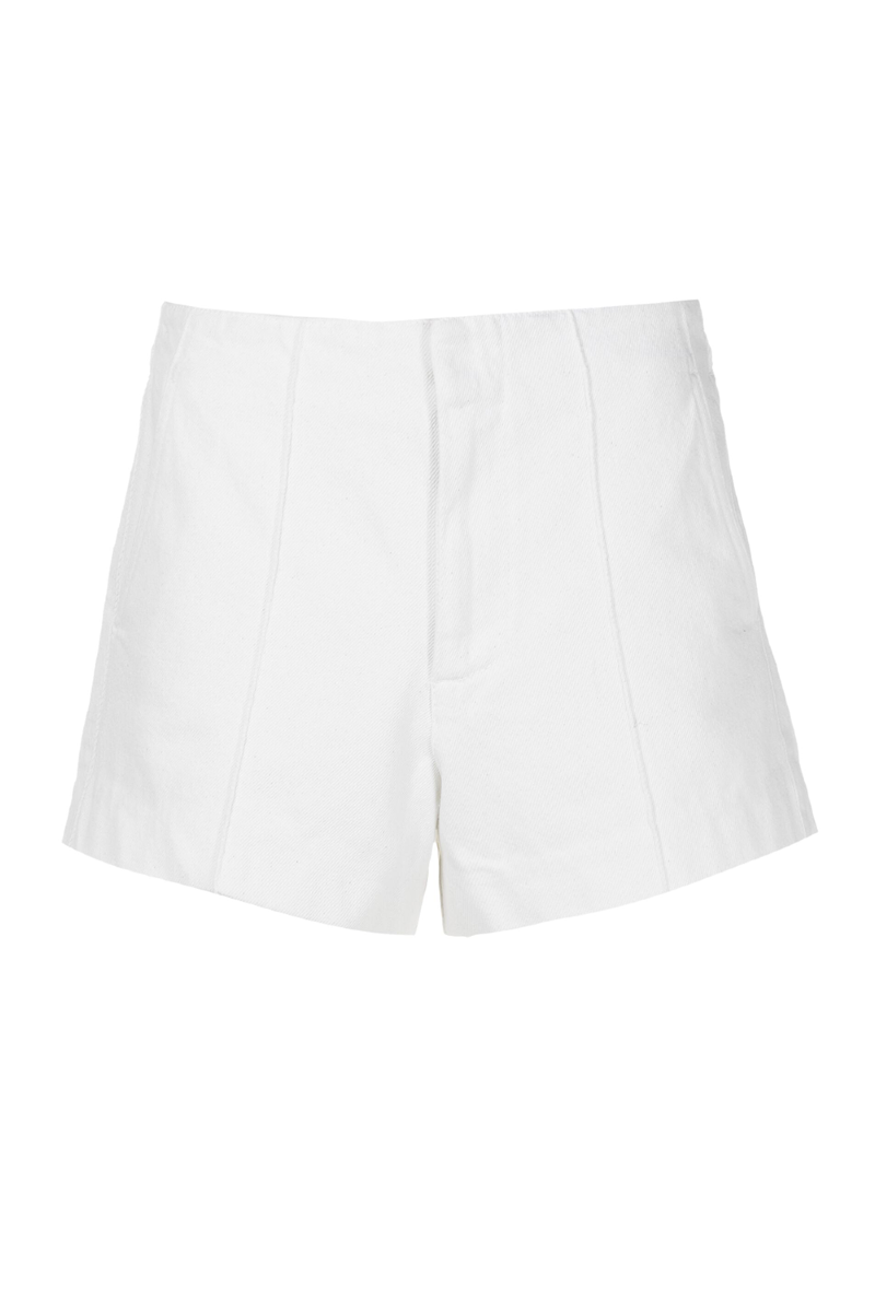 Evi Jeans Shorts White