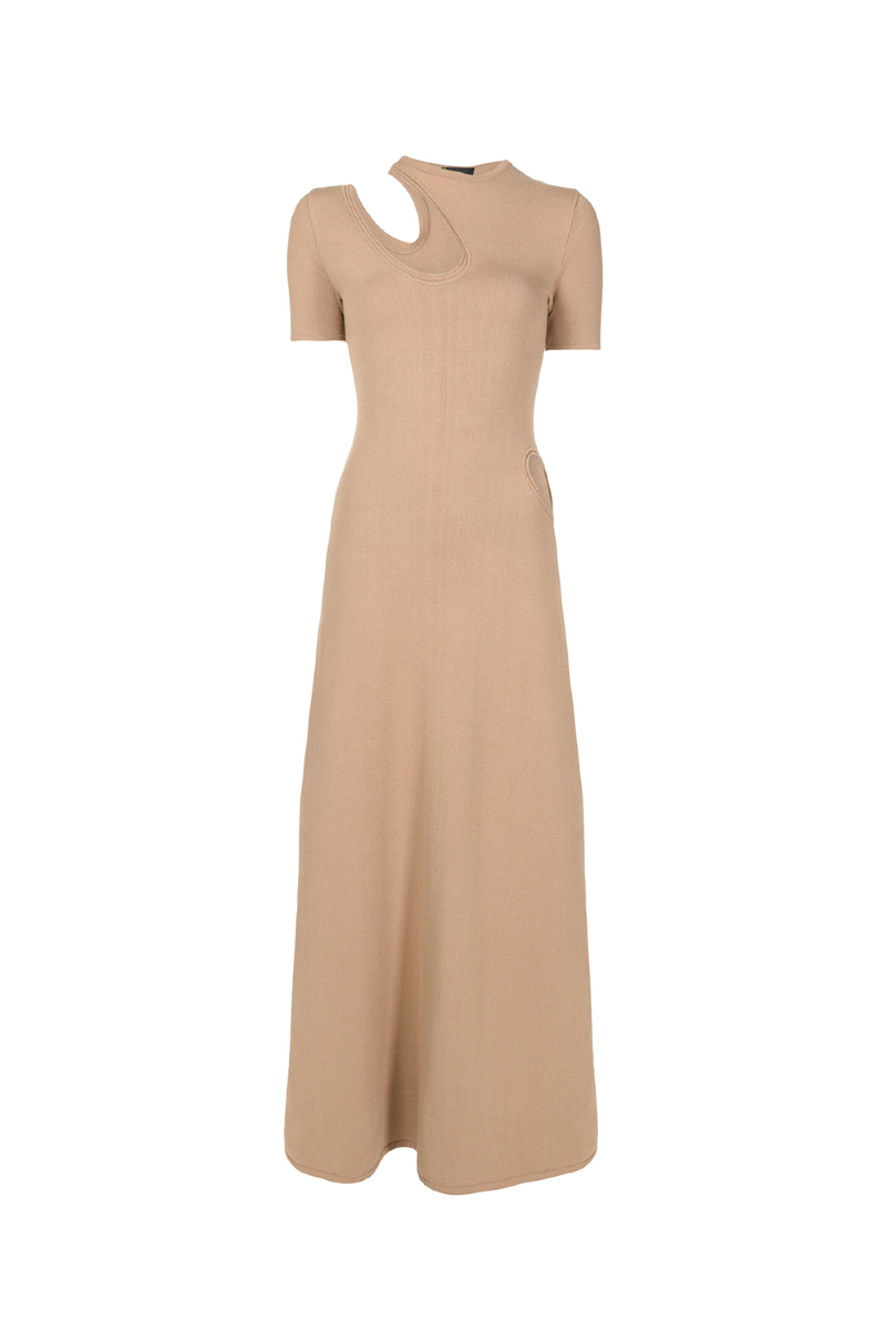 Enge Knit Dress Etoupe