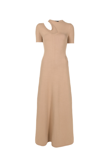 Enge Knit Dress Etoupe