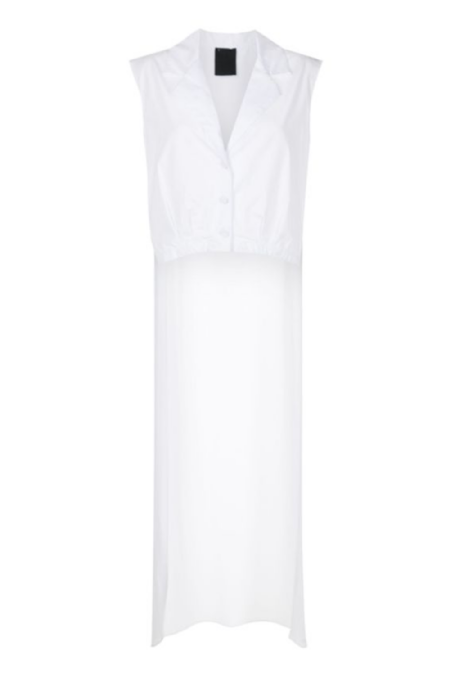 Esthera I Tricoline Tank Top White