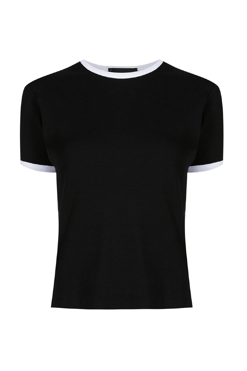 Evans Mesh T-Shirt I Black-White