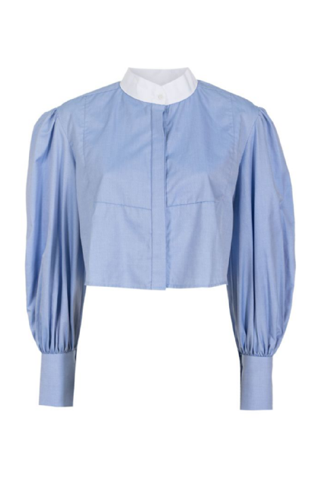 Ecamel Tricoline Shirt I  Medium Blue 