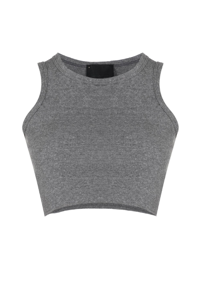Top Eleuthia Mesh I Gris