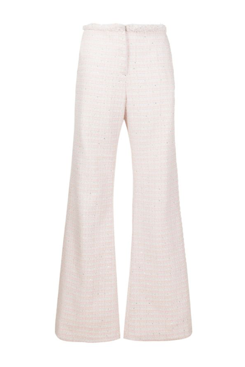 Tweed Pants Eway I Light Pink