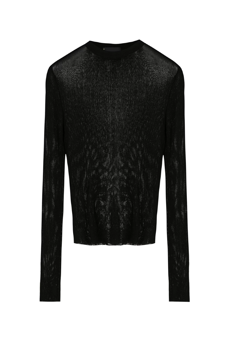 Ebboo Tulle Blouse I Black