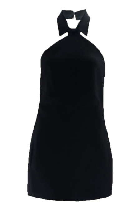 Ecarla Tailoring Dress Black
