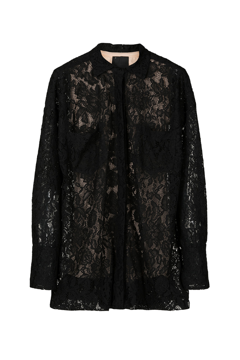 Ellery Lace Dress I Black - Sand