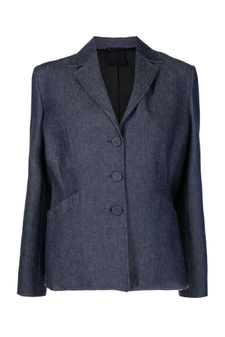 Edatteus Denim Blazer Blue Nuit