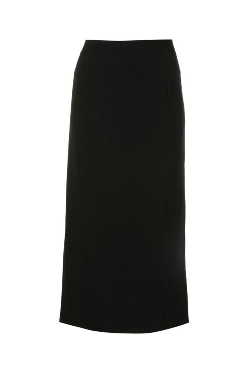 Edeusa Crepe Skirt Black