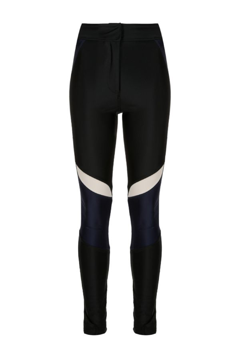 Ethelin Knit Pants I Black - Blue Nuit