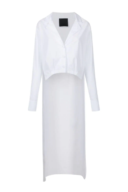 Ekener Tricoline Shirt I White