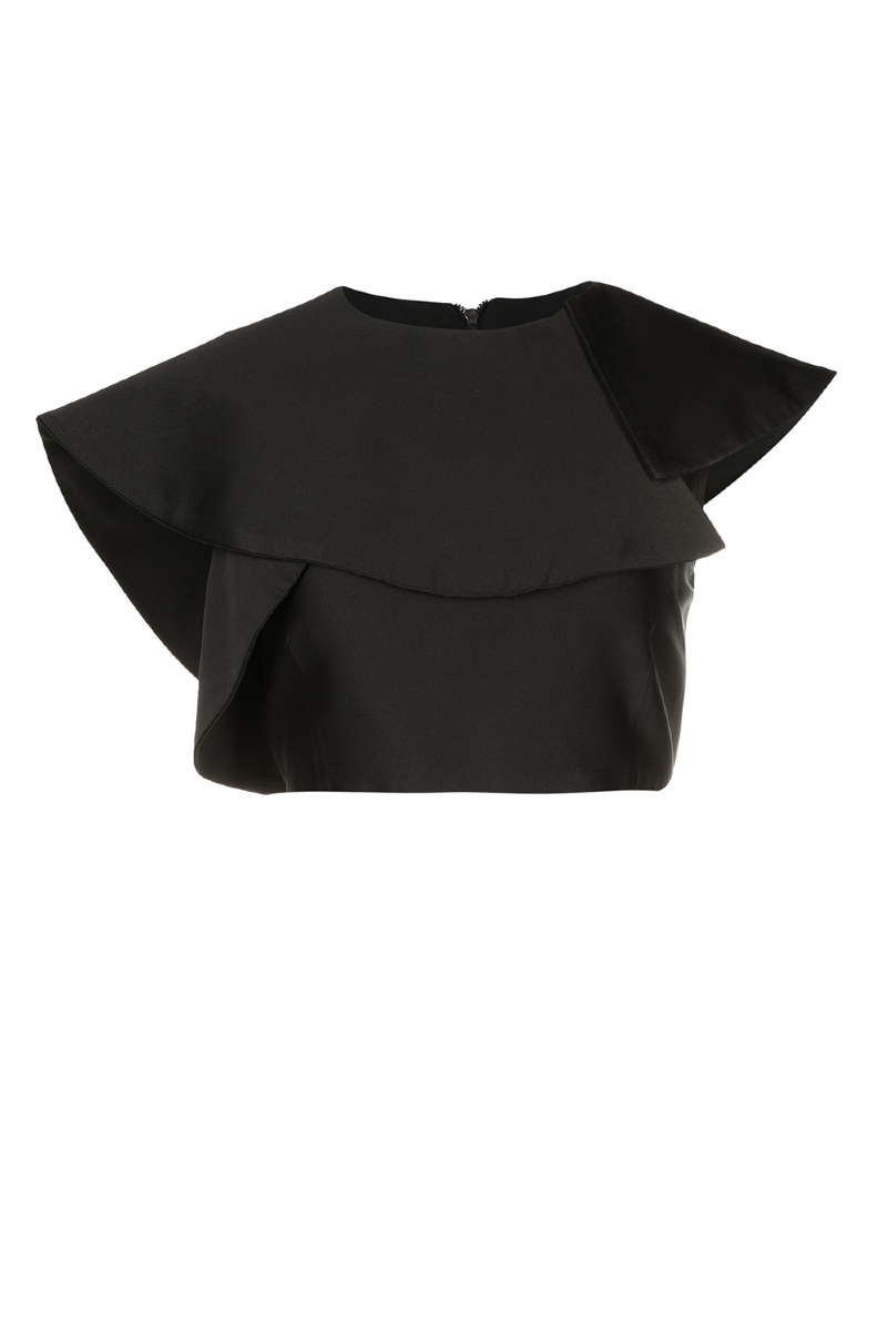 Emilia Tailored Blouse Black
