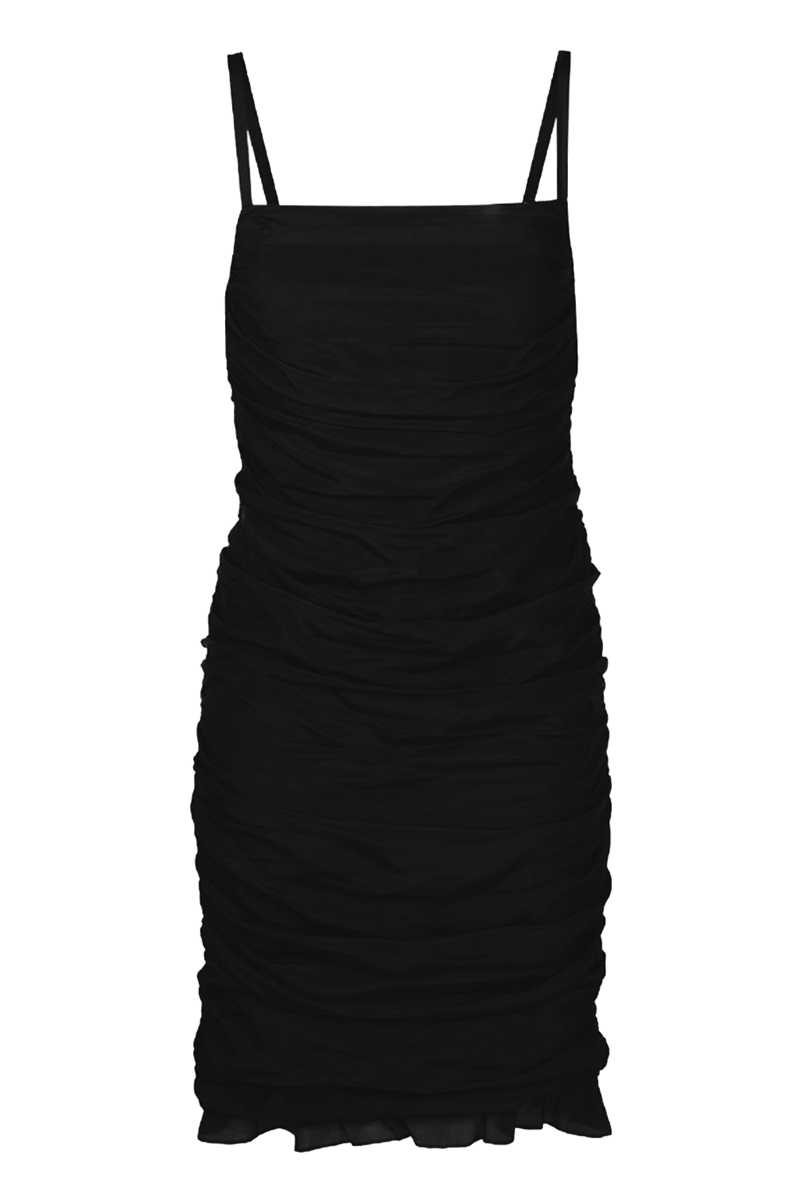 Ecocourse Silk Dress Black