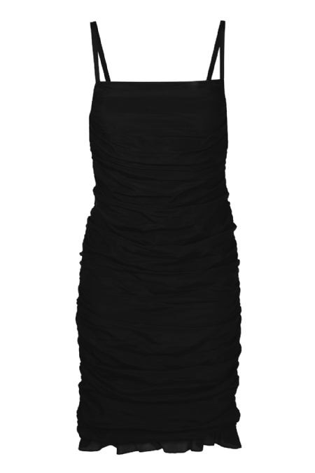 Ecocourse Silk Dress Black