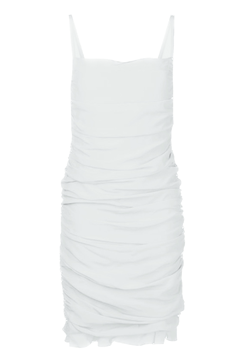 Ecocourse Silk Dress White