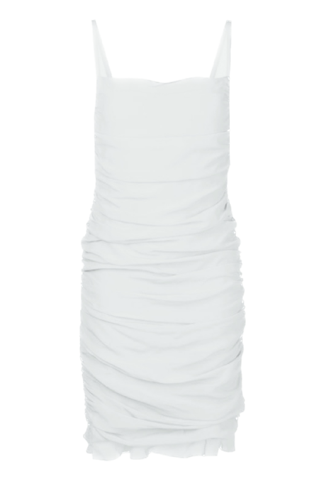 Ecocourse Silk Dress White