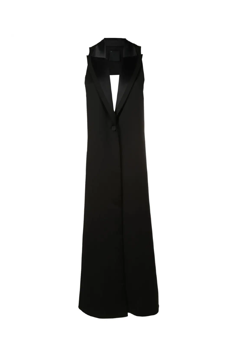 Edune Cool Wool Vest Black