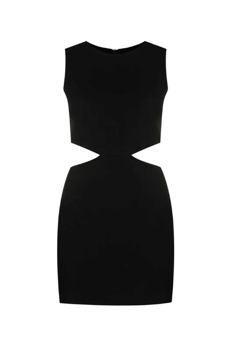 Evolve Crepe Dress Black