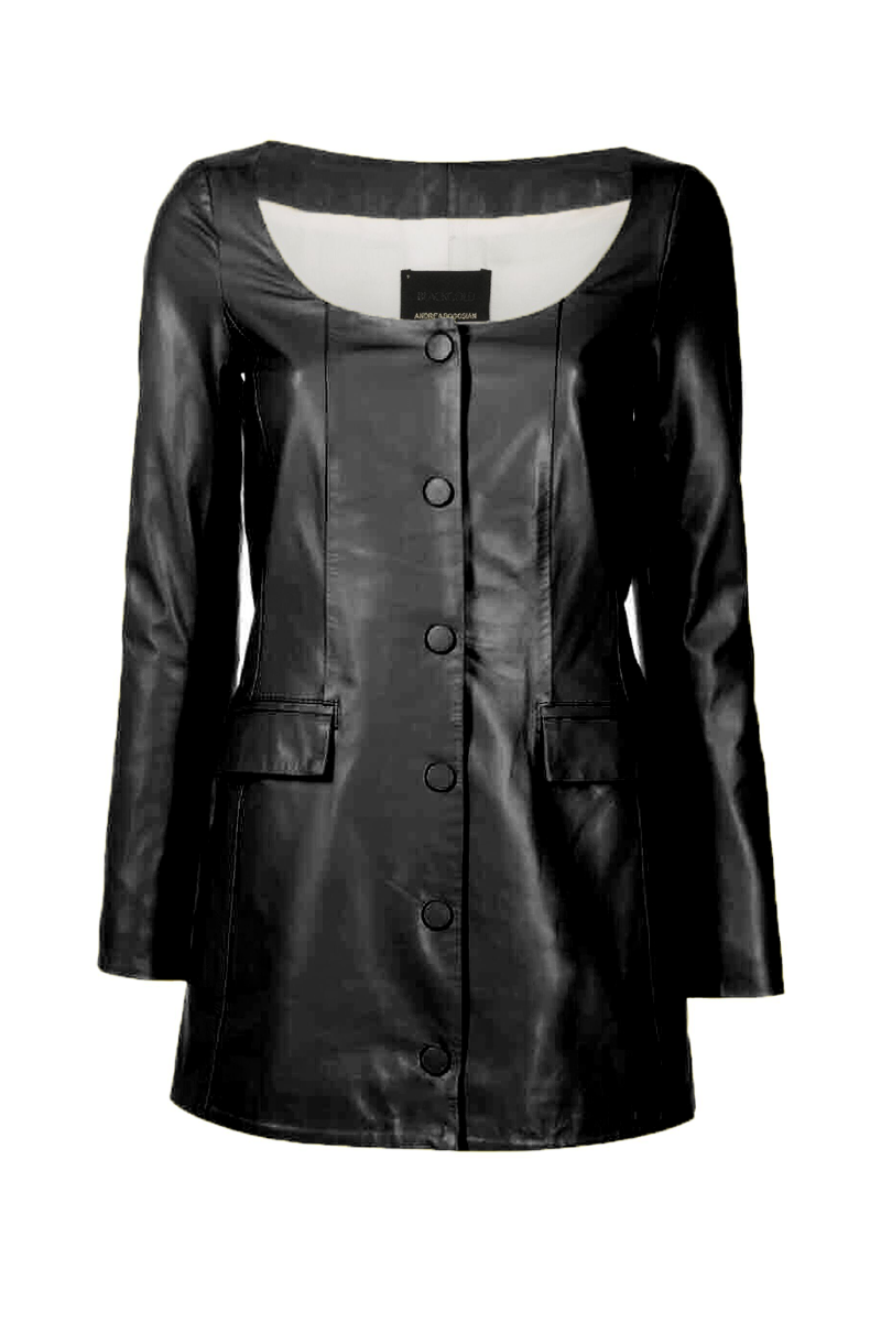 Edyah Leather Jacket Black