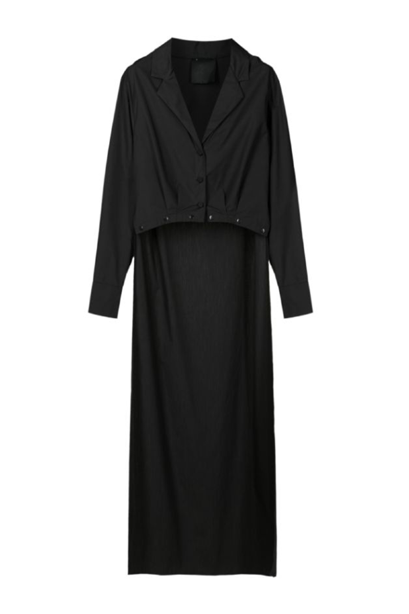 Ekener Tricoline Shirt I Black