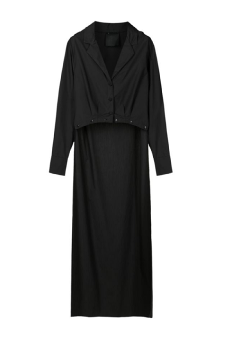 Ekener Tricoline Shirt I Black