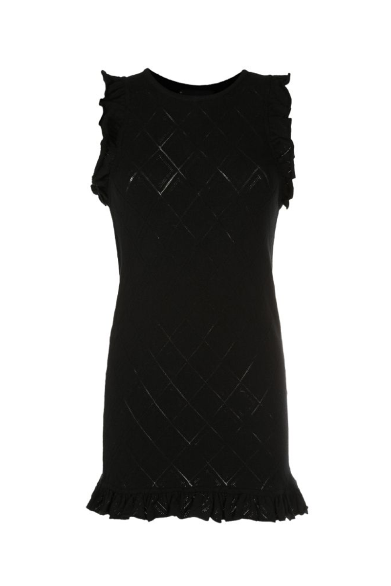 Elsie Knit Dress Black