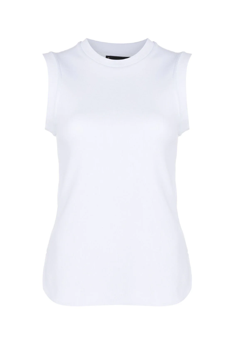 Eliceah I Knit Tank Top White