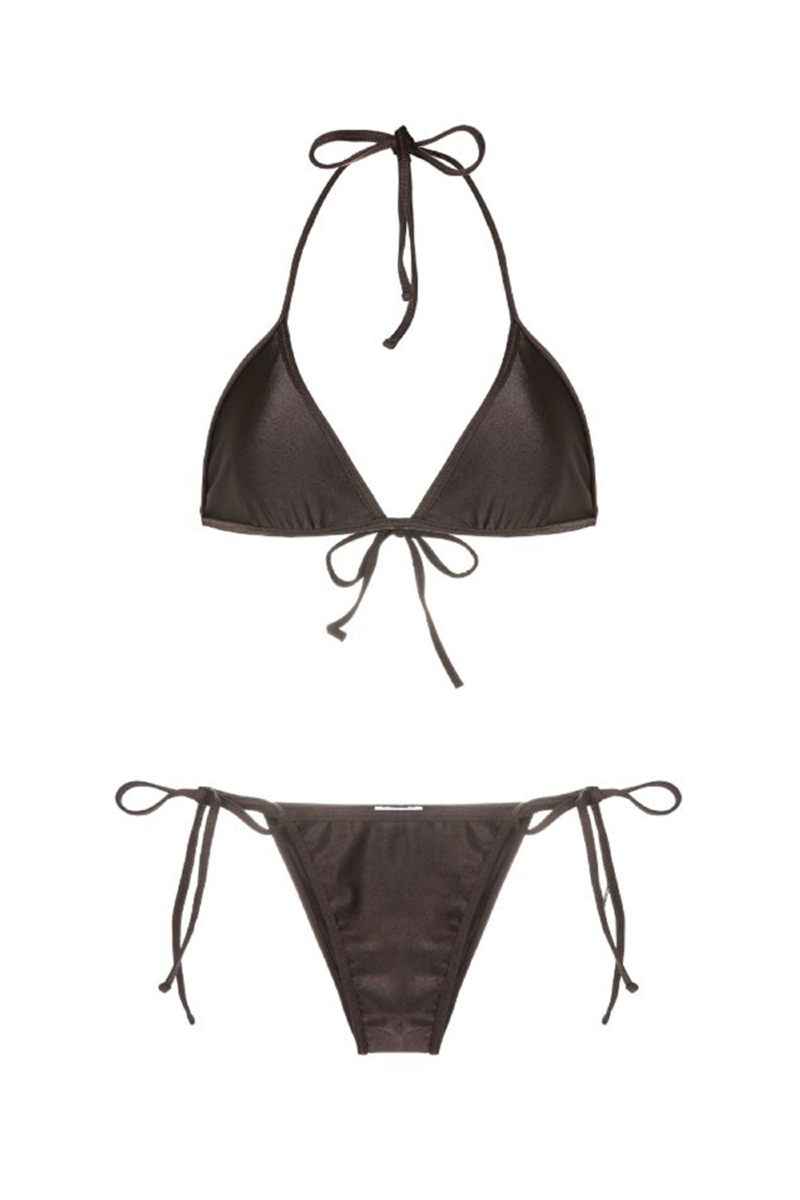 Eclelia Mesh Bikini  Brown 