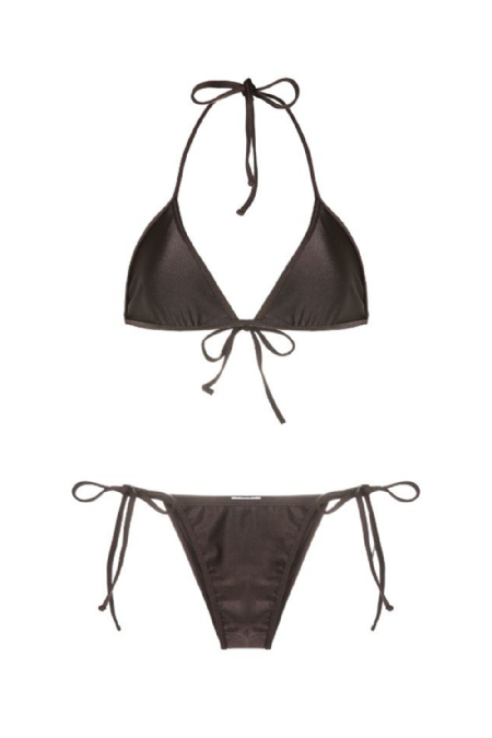 Eclelia Mesh Bikini  Brown 