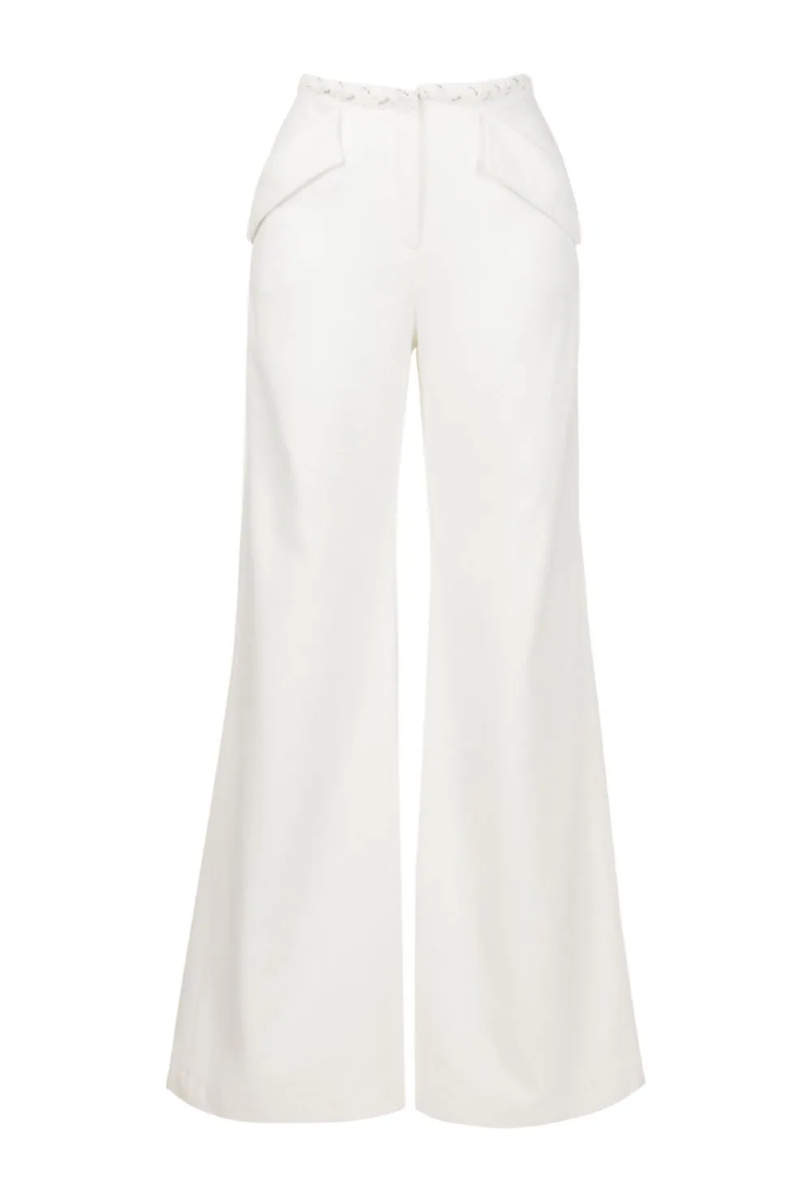 Tweed Pants Efia I Ct Ab Off White
