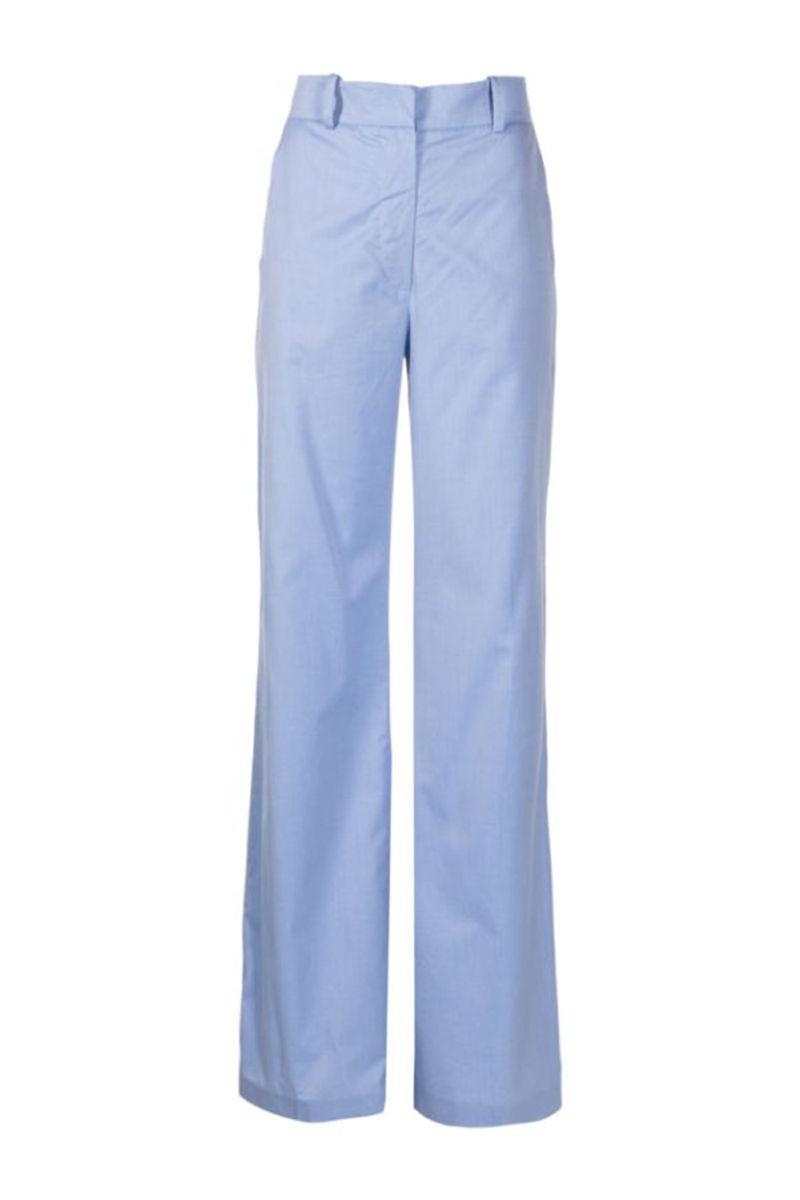 Enia I Tricoline Pants  Medium Blue 