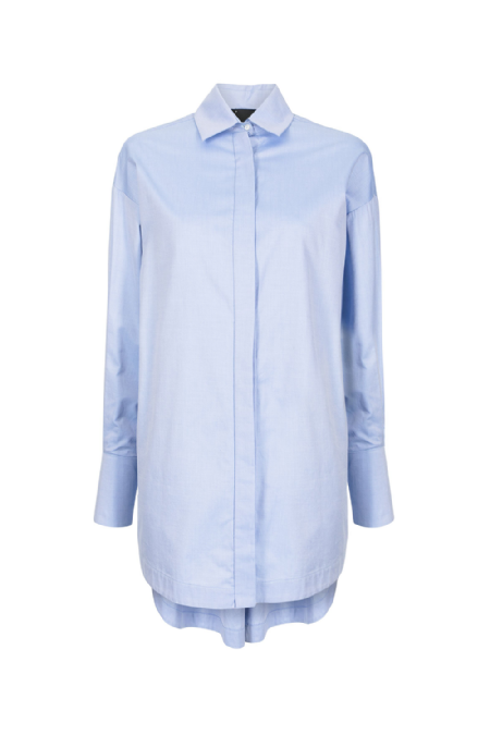 Eilo I Tricoline Shirt  Medium Blue 