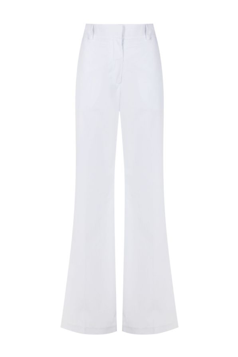 Enia I Tricoline Pants White